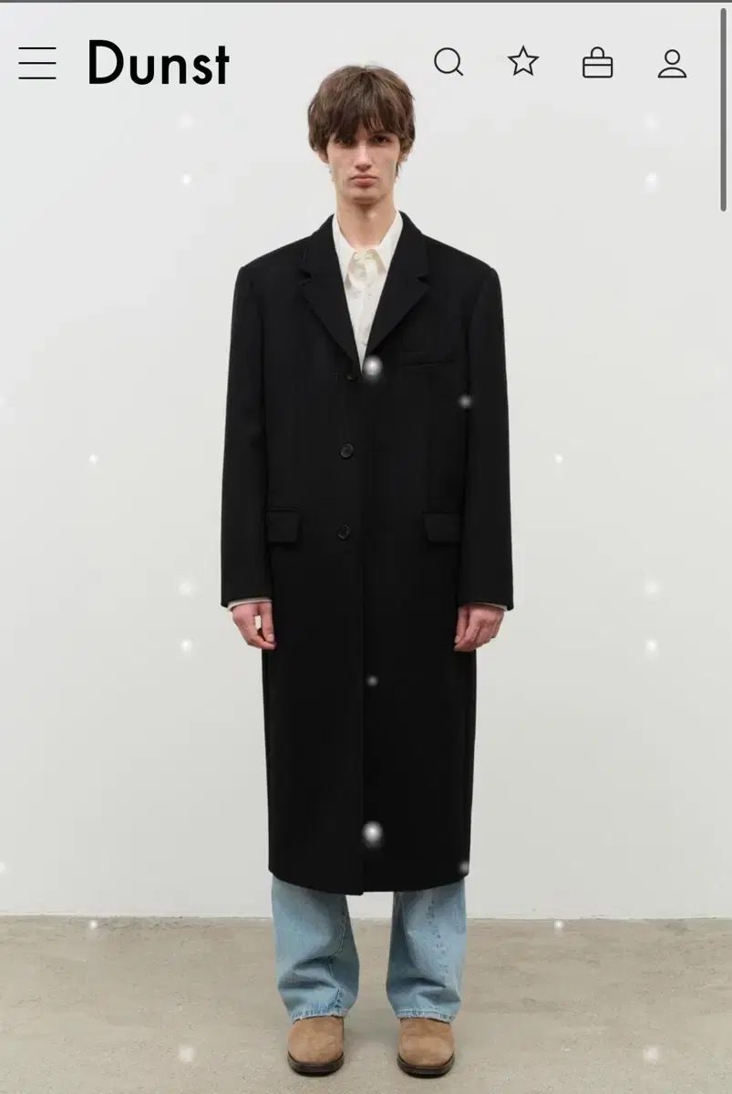 구매) 던스트 2-Way 3 Button Cashmere Coat [XL